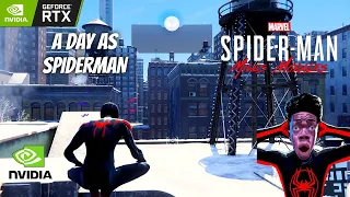 A Day as Spiderman [] Marvel's Spider-Man: Miles Morales []