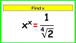 🔴Nice Exponent Math Simplification | Find the Value Of X