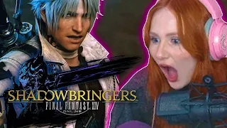 Watching the FINAL FANTASY 14 - SHADOWBRINGERS TRAILER!