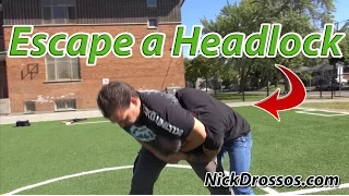 Escape a Headlock from a Larger Attacker