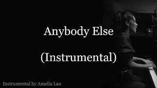 Faouzia - Anybody Else (Piano Instrumental / Karaoke)