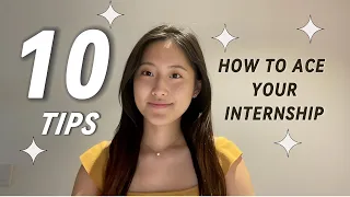 10 things I wish I knew before starting my internship | INTERNSHIP ADVICE