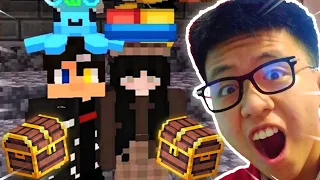 absolutely dominating children in Hive Treasure Wars. // Minecraft: Bedrock Edition ~ ft. khofei