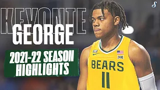 Keyonte George Maybe Baylor’s TOUGHEST Guard Yet | 2021-22 Season Highlights