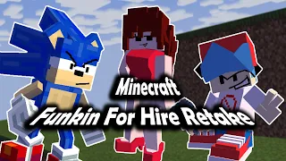 Funkin For Hire Retake But Minecraft + Download