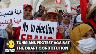 Tunisians protest against the draft constitution, demand President's resignation | English News