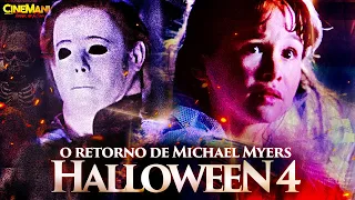 O RETORNO DE MICHAEL MYERS E A FANFIC MAIS BIZARRA DE TODAS! Halloween 3 e 4 | Review do Maníaco