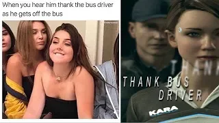 Detroit: Become Human #2 ALWAYS THANK THE BUSDRIVER