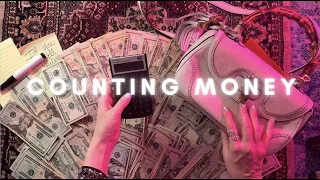 ASMR COUNTING MONEY 💰 MANIFEST MONEY 💰CRISPY, CRINKLY PAPER MONEY (WHISPERED)   | MAGIC PURSE