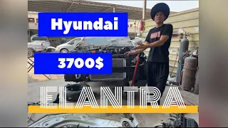 Hyundai Elantra 2020 Amerikadan 3700$ geldi Dubaya ( часть первый)