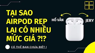 Tại Sao Tai Nghe Airpod Rep Có Nhiều Mức Giá Khác Nhau