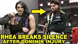 Rhea Ripley Breaks Silence After Dominik Mysterio Injury on WWE RAW as Judgment Day is in Trouble