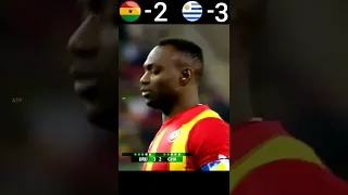 Ghana VS Uruguay 2010 FIFA world Cup Penalty Shootout Highlights #youtube #shorts #football