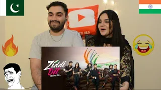 Pakistani reaction to Ziddi Dil mane na funny Scenes | Moran | Karan & Monami | Desi H&D Music