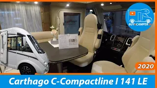 German Luxury Integrated | Carthago C Compactline I 141 LE | MOTORHOME TOUR | Made in Germany | Fiat