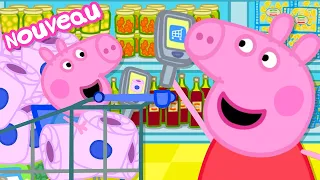 Les histoires de Peppa Pig | Course de Chariots de Supermarché | Épisodes de Peppa Pig