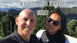 K1 Visa Live Stream with Diego.  Your Questions Answered !