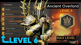 Ancient Overlord aka KOTL - Level 6!!! | WTF!??? | Most Powerful Set? | Shadow Fight 3