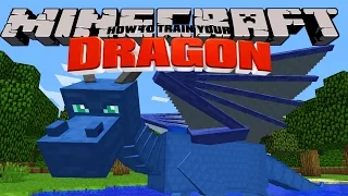 Minecraft - HOW TO TRAIN YOUR DRAGON - Splash the Water Dragon [2]