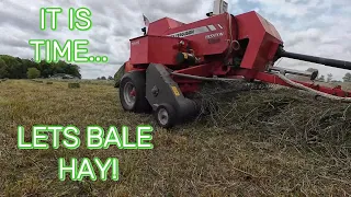 Finally Time to Bale Hay!