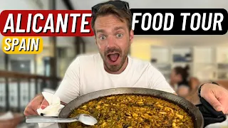 Epic Alicante, Spain Food Tour 🥘🇪🇸 Best Food in Alicante, Spain