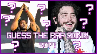 Guess The Rap Song 2019! (ft.  Big Sean, Yung Gravy And More!)