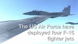 🇺🇸 US Air Force patrols 🇮🇸Icelandic airspace