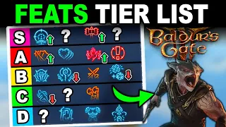 Ranking EVERY Feat in Baldur's Gate 3 from WORST to BEST - Baldur's Gate 3 Tier List