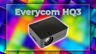 Первый бюджетный проектор с фильтром! Everycom HQ3