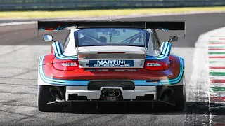 Porsche 997 GT2 RSR Bi-Turbo Track Weapon: Warm Up, Accelerations & Downshifts!