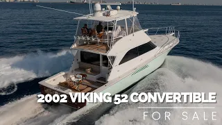 2002 Viking 52 Convertible For Sale | Yachts360