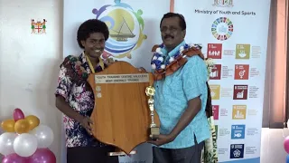 Fijian Minister for Youth & Sports officiates at the Youth Training Centre Graduation Ceremony