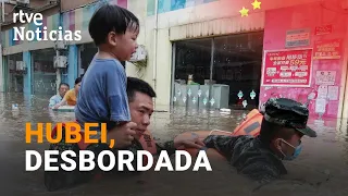 CHINA: Las INUNDACIONES vuelven a sacudir al país, hay más de 20 FALLECIDOS en HUBEI | RTVE Noticias