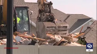 South Jordan Home Demolished, Set On Fire Following History Of Explosives