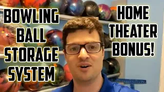 Check out my Bowling Ball Collection & Storage Rack - Storm Roto Grip Hammer & Motiv