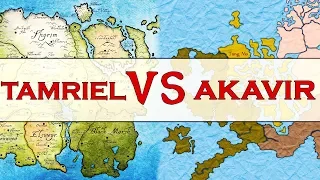 Which Continent Is The Most Powerful - Akavir or Tamriel? Elder Scrolls Lore