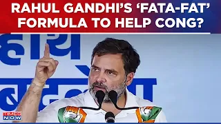 Rahul Gandhi's 'Khata Khat' Remark Sparks Political Storm, Will 'Khata Khat' Formula Help Congress?