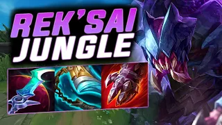 How To Play And CARRY With The Most BROKEN Soloq Jungler Rek'sai