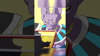 Beerus Solves the Mystery of Goku Black 🥶#beerus #dbs #gokublack #zamasu #shorts