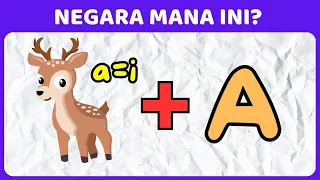 Quiz 12 | YAKIN BISA? TEKA-TEKI TEBAK GAMBAR NAMA NEGARA