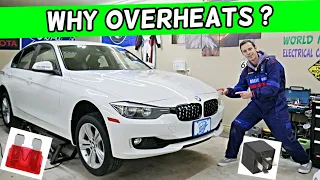 WHY BMW F30 F31 OVERHEATS OVERHEATING BMW 328i 320i 330i 335i 340i 318i 316i 320d 318d 316d 325d 330