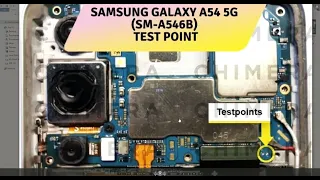 Samsung Galaxy A54 Test Point For Remove FRP User Lock and Flashing