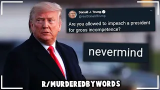 r/murderedbywords | "Wait, Trump is in a peach now?"