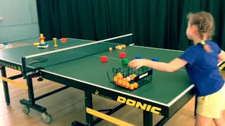 Table tennis for 4-5 years old children