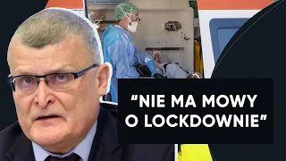 "Ci ludzie poumierają". Dr Grzesiowski o działaniach rządu ws. COVID-19