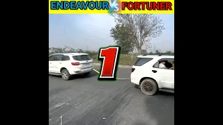 Fortuner Vs Endeavour 💪 / Tug of war #shorts #tugofwar