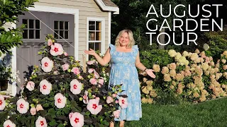 August Garden Tour! SO Many Pretty Things! Ideas For Your Garden 🌸🌺 2023