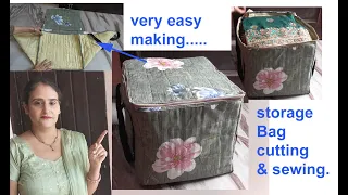 Wow idea from Old bedsheet  / old curtain reuse idea / purane kapdo ka use / no cost diy / sewing