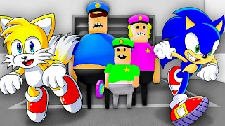 Escaping POLICE FAMILY with Sonic & Tails!