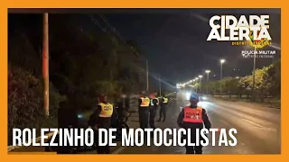 'Rolezinho' de motociclistas acaba com multas e 15 motos guinchadas